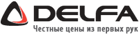 Логотип фирмы Delfa в Узловой